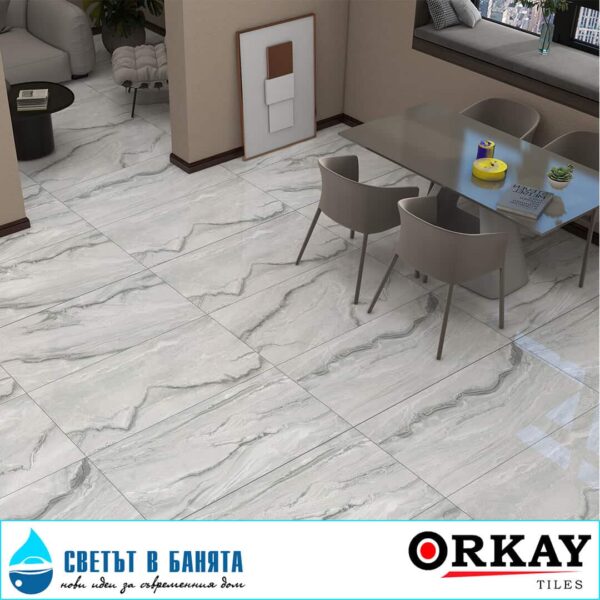 Ambiente Гранитогрес 60x120 Valencia Bianco