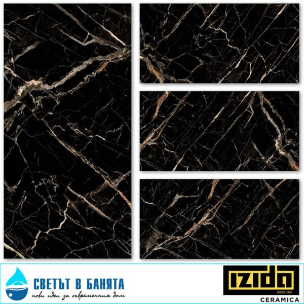 Product Гранитогрес 60x120R Molino Black 116CC11 IZIDA Ceramica