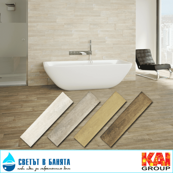 Ambiente Гранитогрес 15.5x60.5 Акация KAI