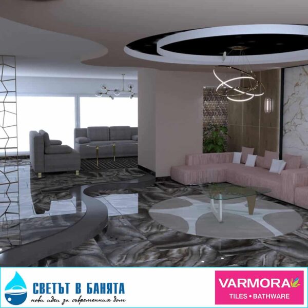 Ambiente Гранитогрес 60x60R Lexio Olive Varmora Granito