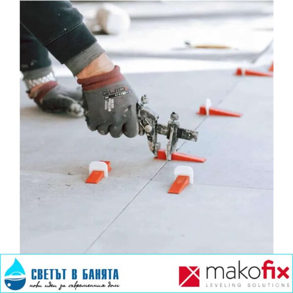 Ambiente Система за нивелиране на плочки с клин Makofix