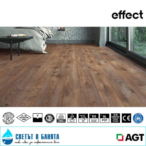 Ambiente Ламиниран паркет Pamir PRK906 8мм AC5/33 V4 Effect AGT